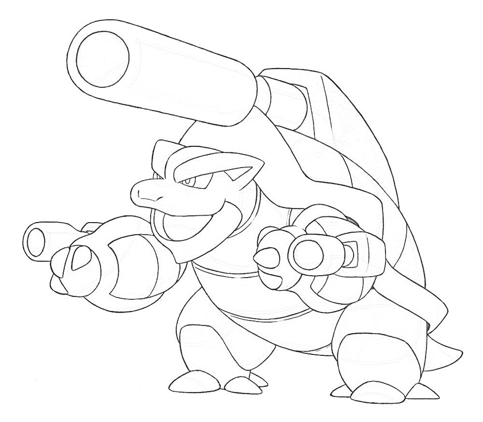 956x836 Mega Blastoise By Juank10