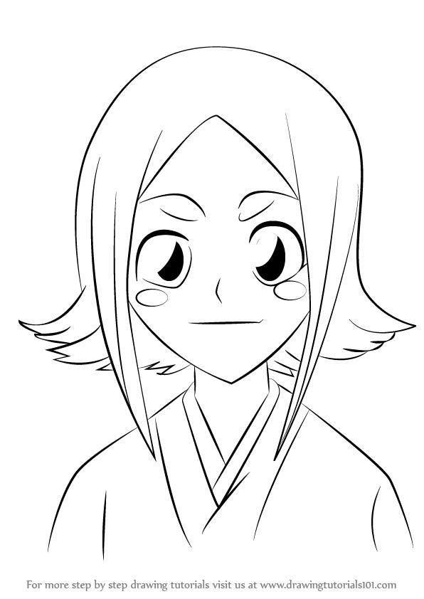 596x842 Learn How To Draw Yachiru Kusajishi From Bleach (Bleach) Step By