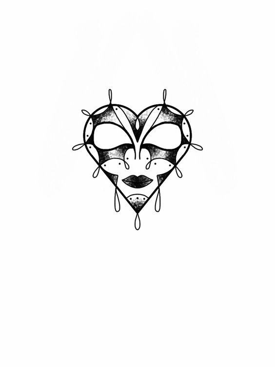564x752 Custom Bleeding Cryimg Sad Heart Tattoo Flash Design By Nico Di