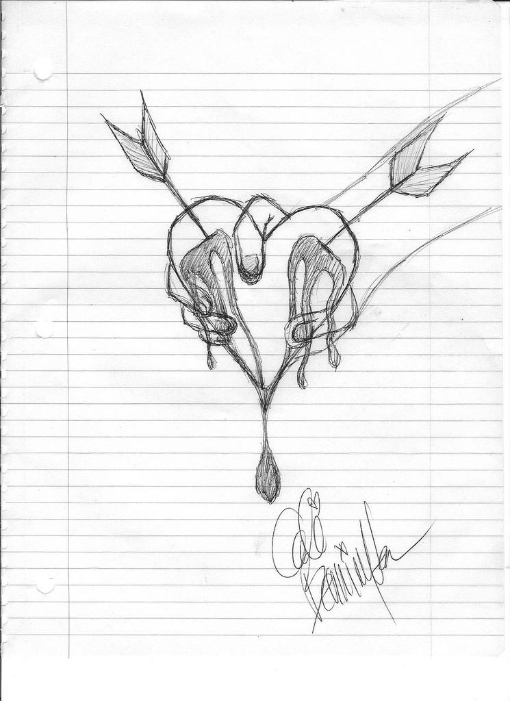 Bleeding Heart Drawing at GetDrawings | Free download