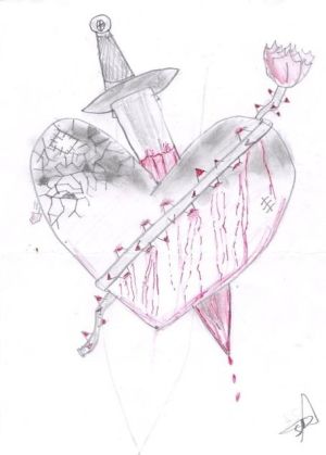 300x419 Hearts Drawings