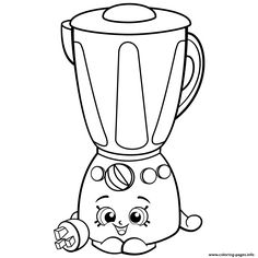236x236 Print Cartoon Remote Shopkins Season 4 Coloring Pages Sew You