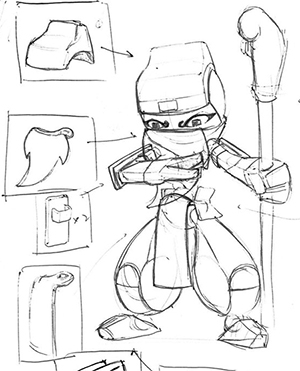 300x371 Blender Character