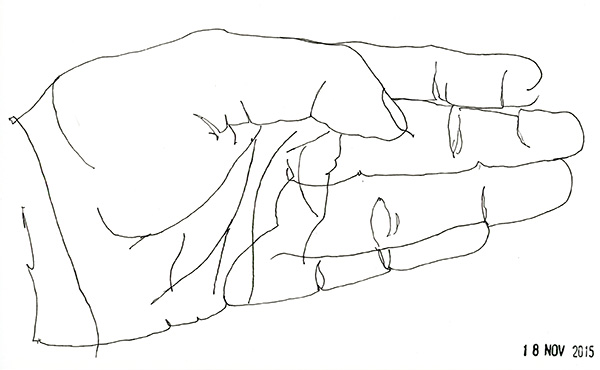 600x370 November's Blind Contour Drawings