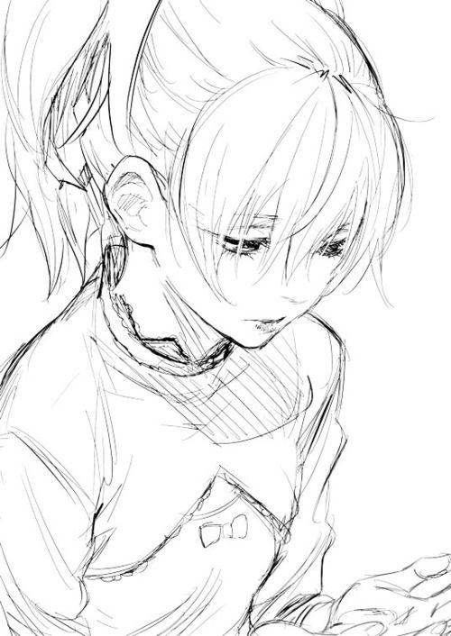 500x706 I Wish I Could Draw Anime Anime, Drawings And Manga