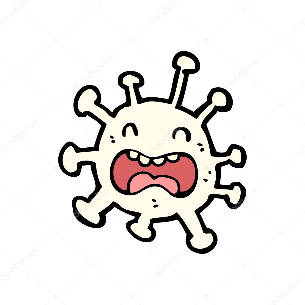 1024x1024 White Blood Cell Cartoon Stock Vector Lineartestpilot