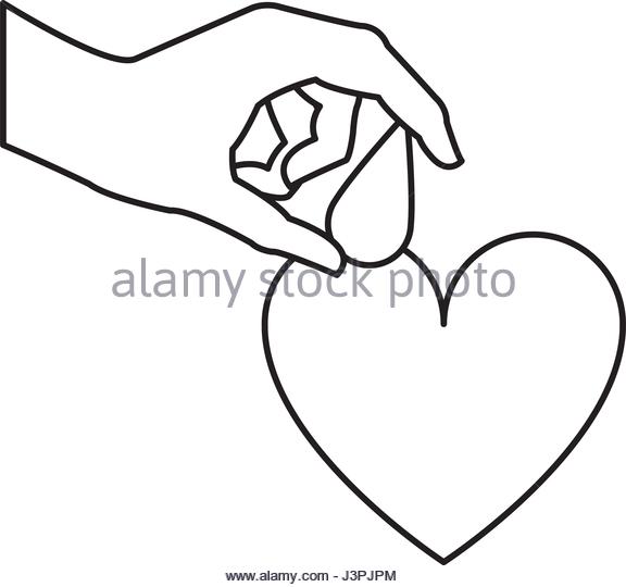 576x540 Hand Holding Blood Drop Vector Stock Photos Amp Hand Holding Blood