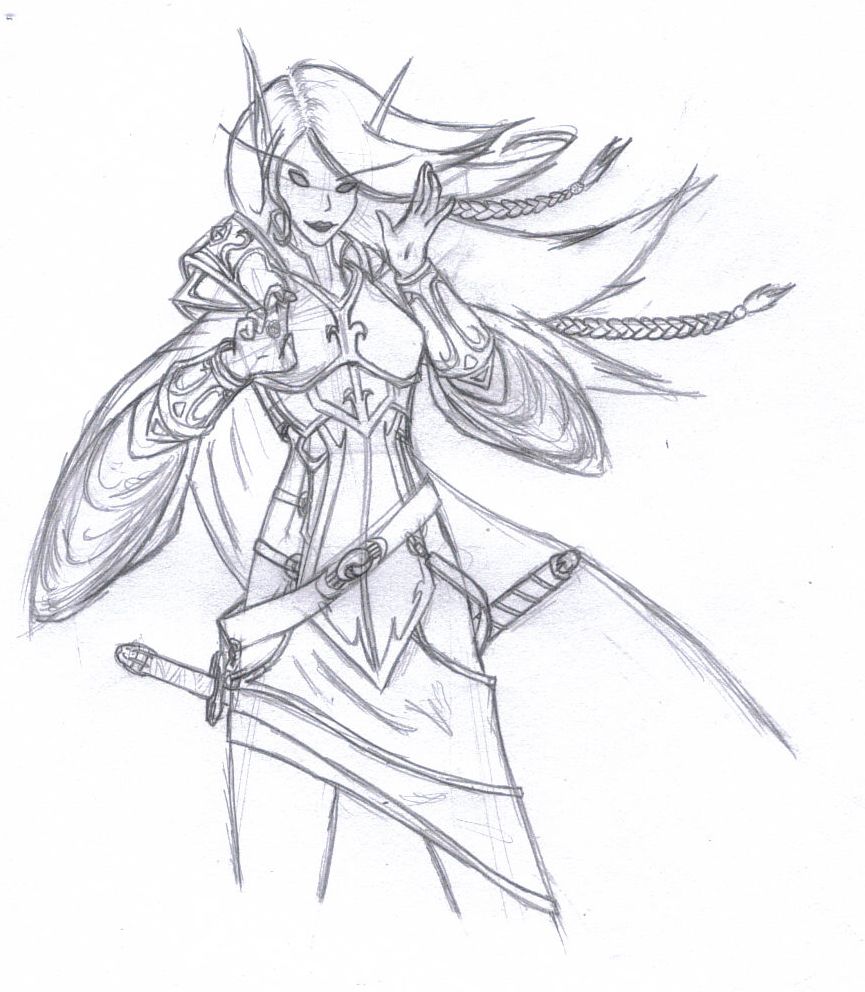 865x992 Blood Elf By Dudiwatsit