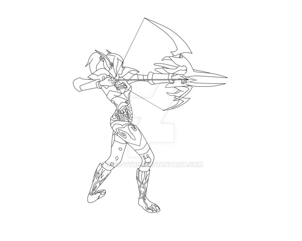 999x799 Blood Elf Hunter Lines By Miss Vyris