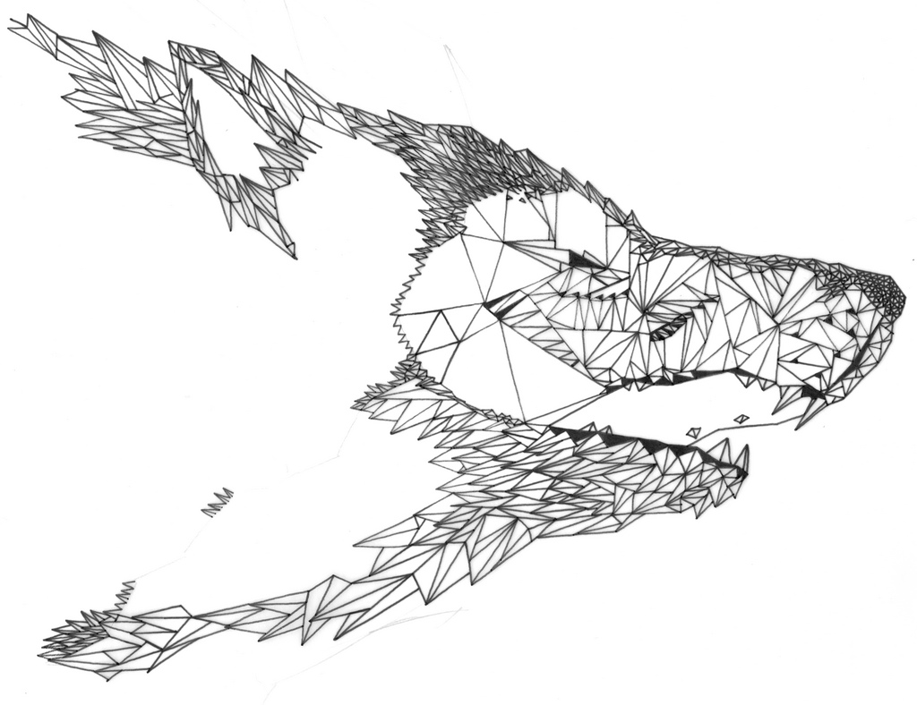 1024x788 Another Bloody Wolf Abandoned Idea Darryl Illustration