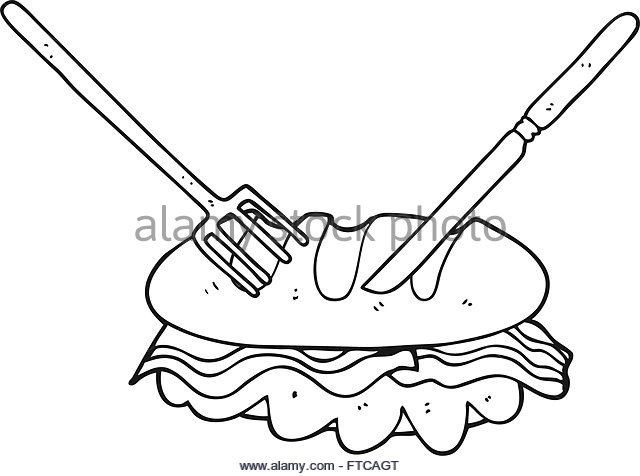 640x476 Freehand Drawn Cartoon Knife Black And White Stock Photos Amp Images