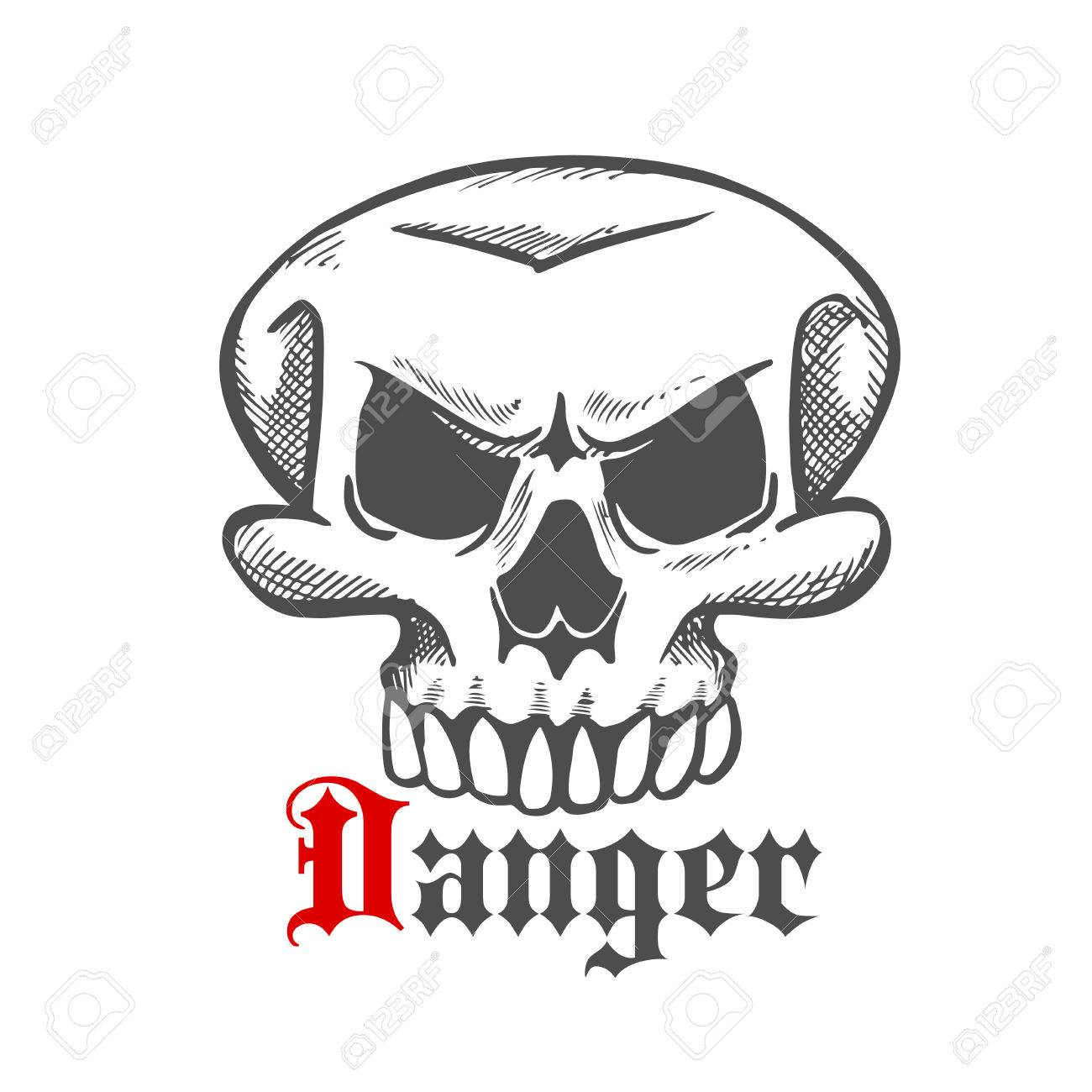 1300x1300 Spooky Halloween Ghost Or Monster Engraving Stylized Sketch