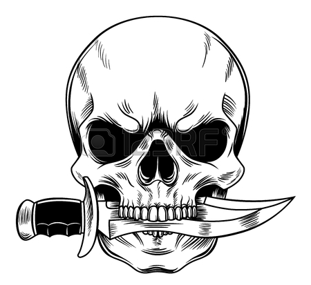 450x413 Angry Skull Stock Photos. Royalty Free Business Images