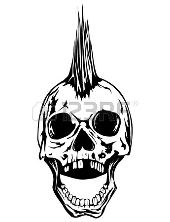 345x450 Evil Metal Skull Stock Photos. Royalty Free Evil Metal Skull