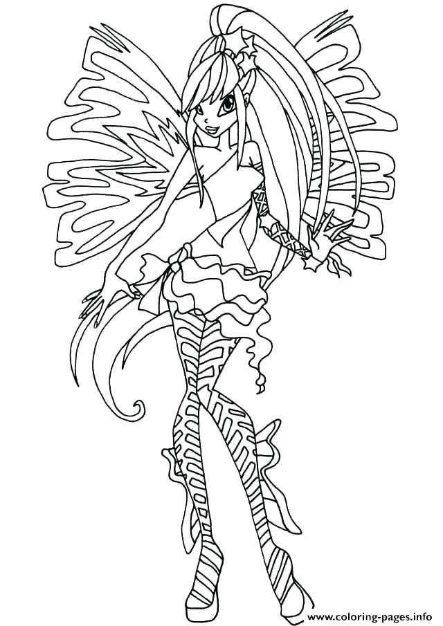 640x905 Entertaining Winx Club Coloring Pages Crayola Photo Bloom Games