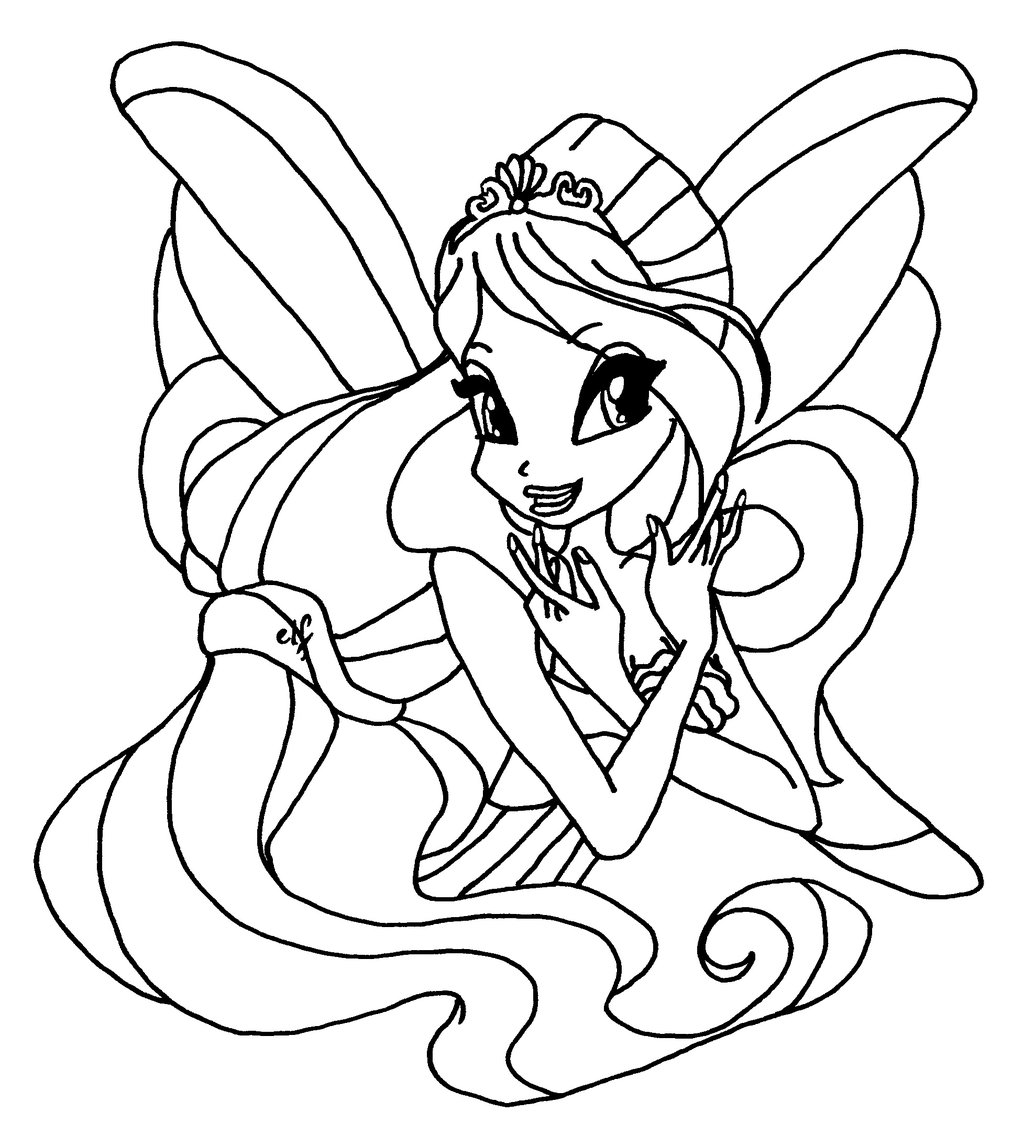 1024x1135 Winx Club Bloom Harmonix Coloring Pages