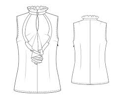 240x210 Afbeeldingsresultaat Voor Technical Fashion Drawing Blouse