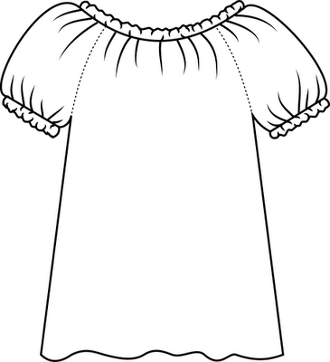 365x400 Things Of Cloth Adult Size Peasant Blouse Tutorial