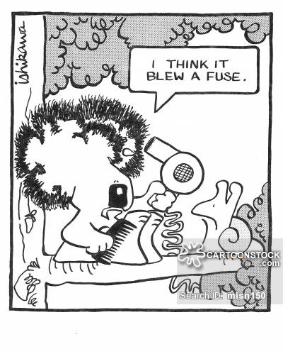 400x499 Hair Dryer Cartoons And Comics