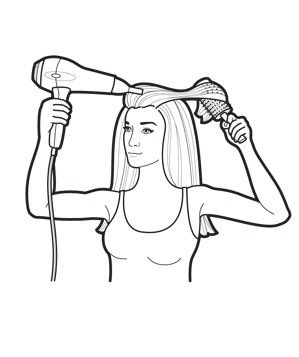 299x357 The Easy Secrets To A Perfect Home Blow Dry