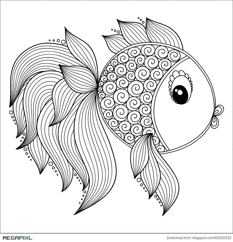 800x830 Cartoon Fish Coloring Pages Cartoon Fish Coloring Pages Coloring