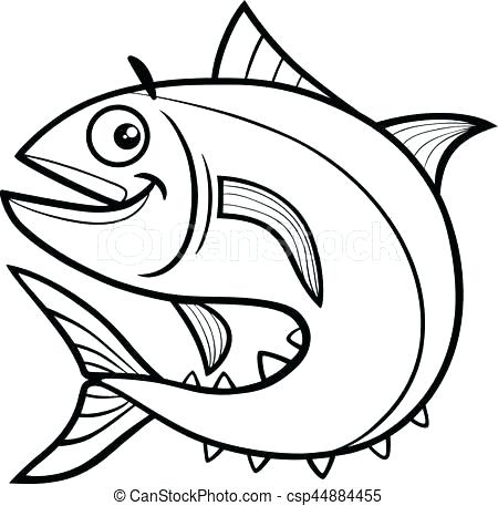 450x457 Cartoon Fish Coloring Pages Colorful Cartoon Fish Pictures
