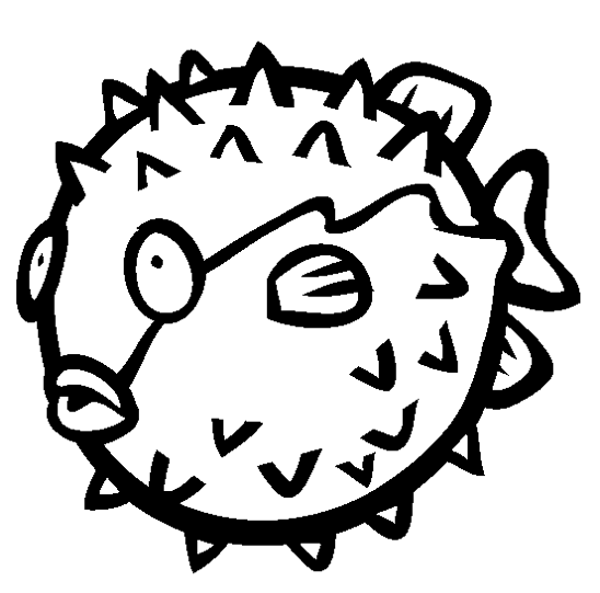 548x541 Blowfish Coloring Page Amp Coloring Book