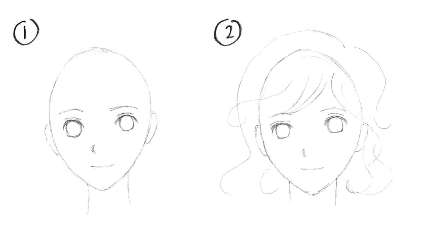 1422x800 Johnnybro's How To Draw Manga How To Draw Manga Hair (Part 1