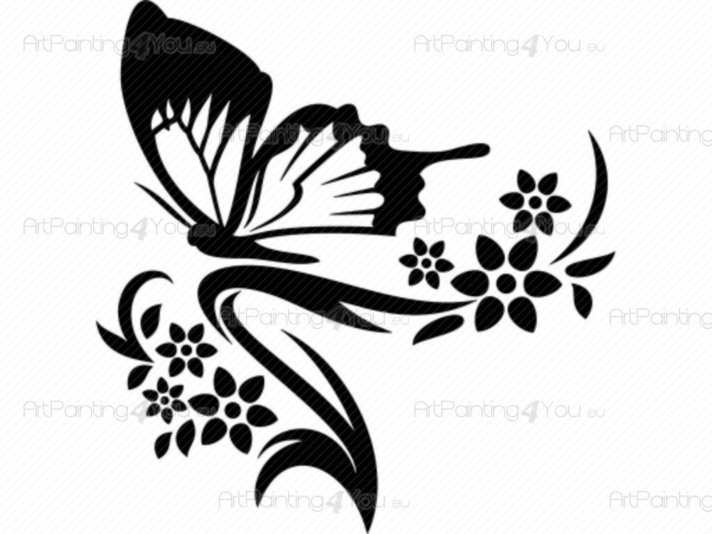 1024x768 Colors Blue Butterfly Wall Decals Together With Butterfly Wall