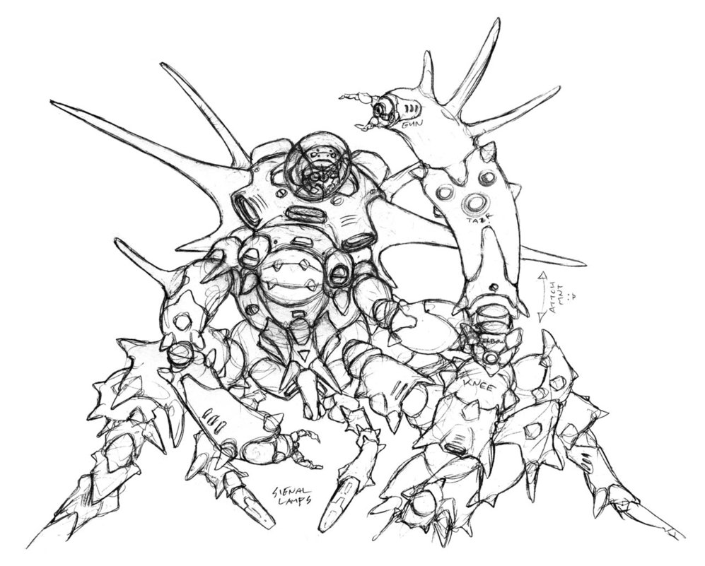 997x801 Blue Crab Suit By Thomastapir