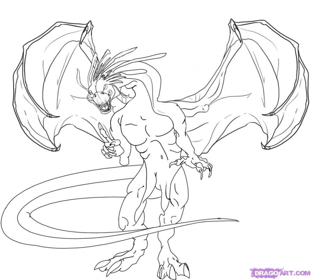 1024x921 Easy Drawings Of Dragons An Easy Way To Draw A Blue Dragon Step