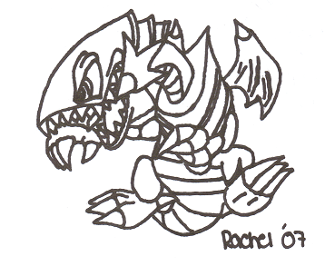 358x304 Blue Eyes Toon Dragon By False Pretense