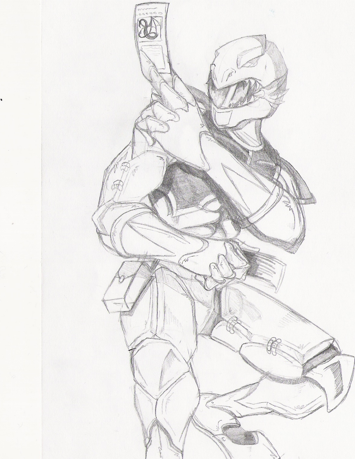 1187x1531 Blue Eyes White Dragon Ranger By Yeelyn