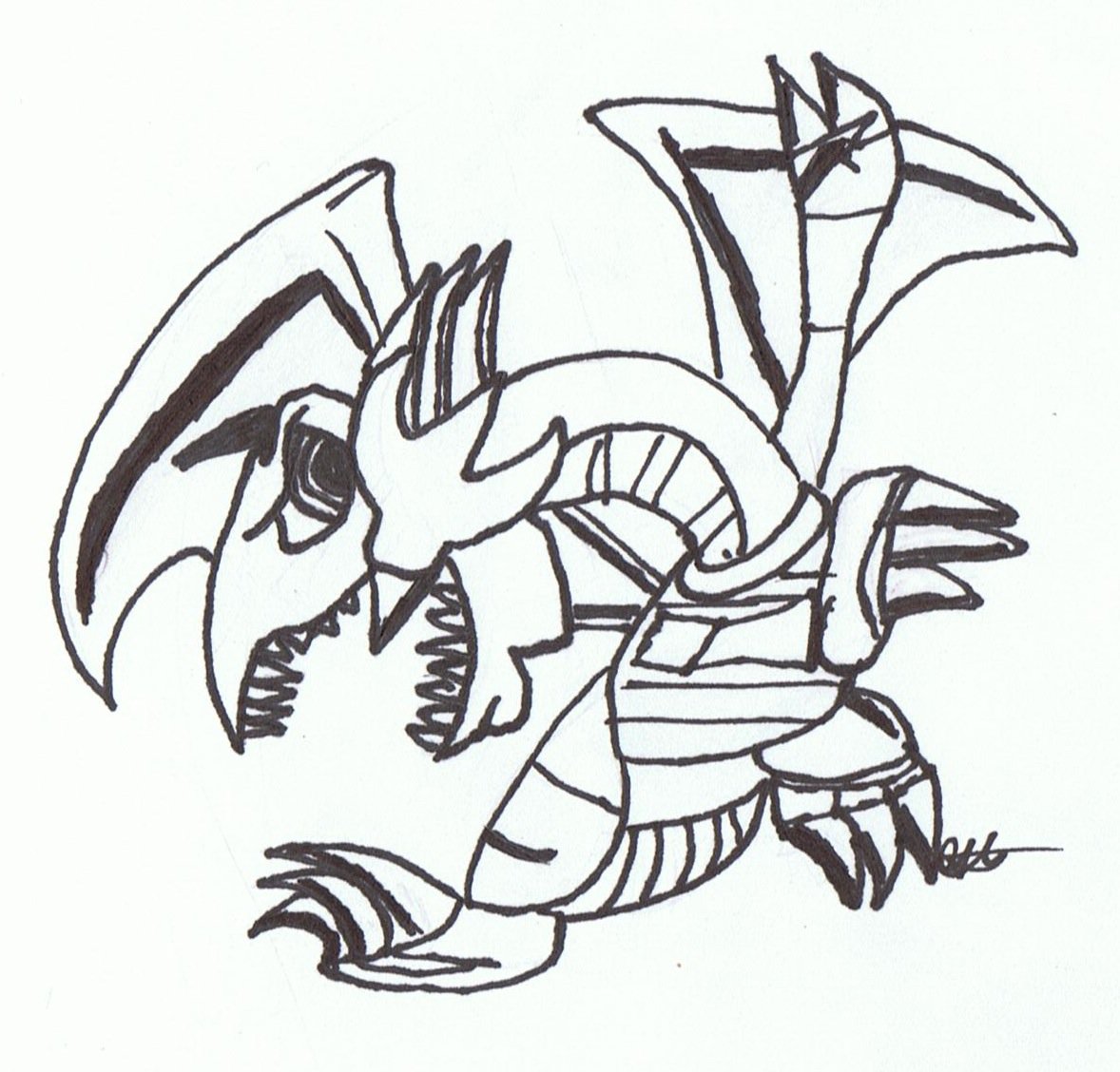 1178x1128 Toon Blue Eyes White Dragon By Gemibear