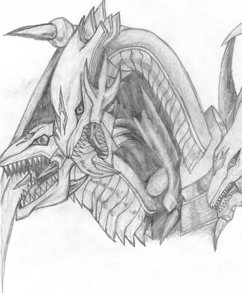 812x985 Blue Eyes Ultimate Dragon By Deathlouis