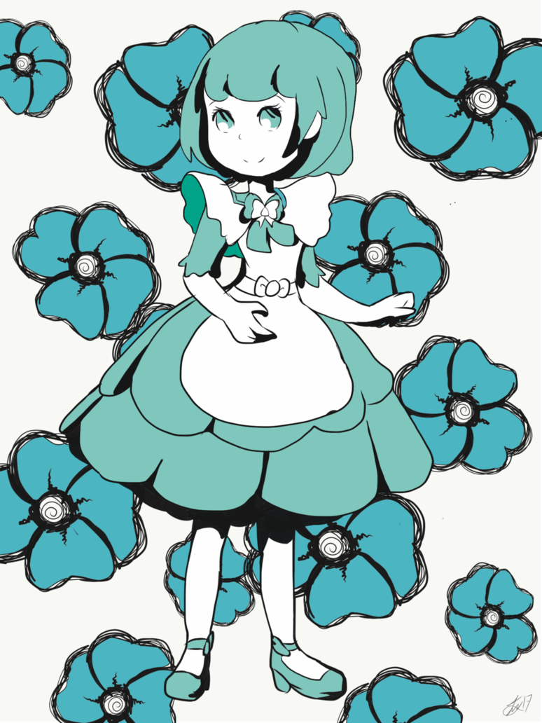 774x1032 Blue Flowers By Techfreak107