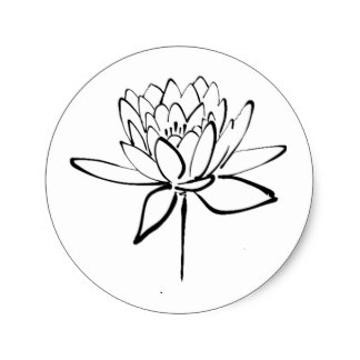 324x324 Lotus Flower Drawing Gifts On Zazzle Uk