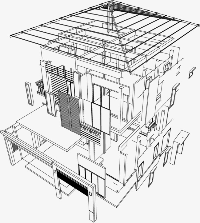 650x725 Housing Design Drawings, Design, Blueprint, Achitechive Png