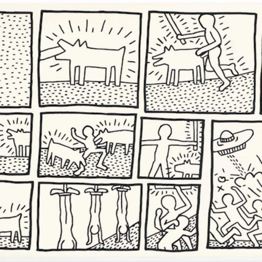 535x535 The Blueprint Drawings By Keith Haring