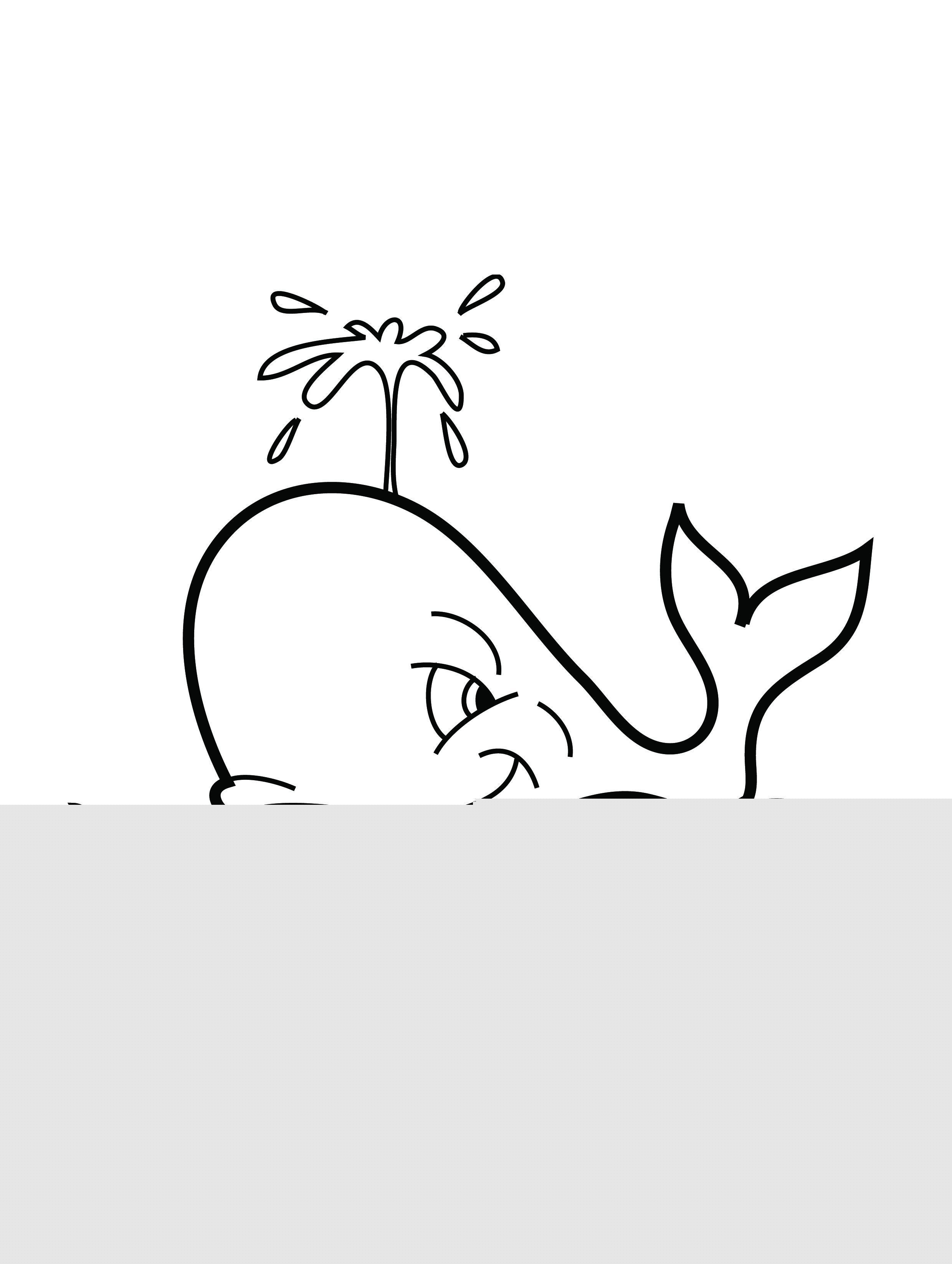 2480x3292 Perfect Blue Whale Jumping Out Of The Water Coloring Page Has