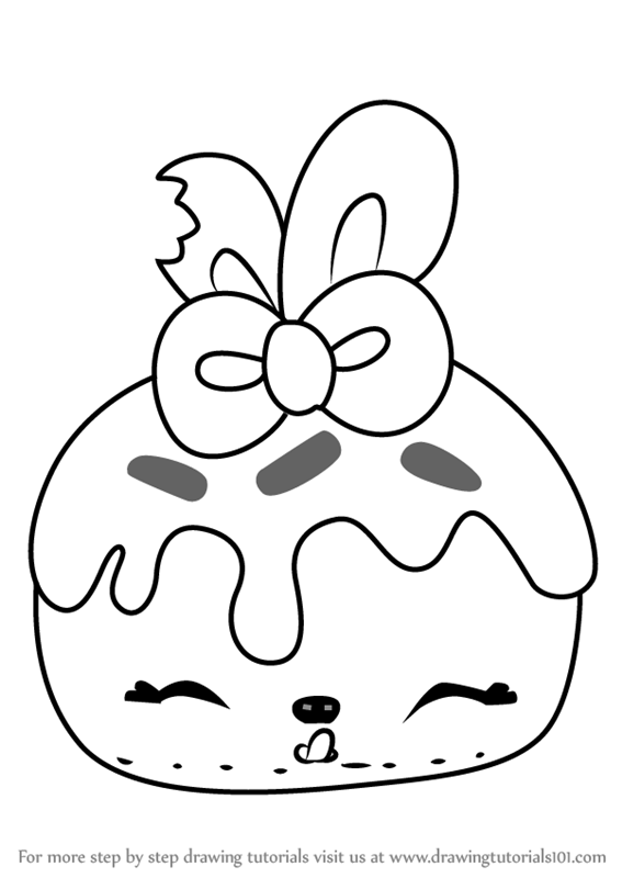 567x800 Learn How To Draw Bonnie Blueberry From Num Noms (Num Noms) Step