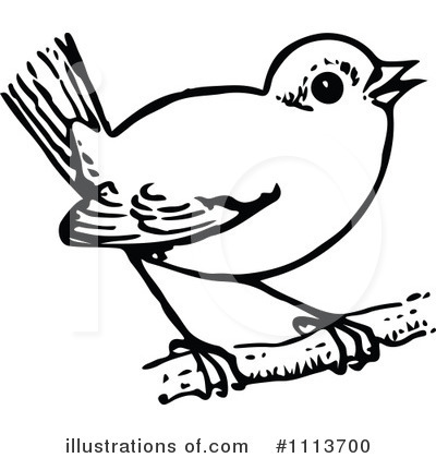 400x420 Bluebird Clipart Black And White