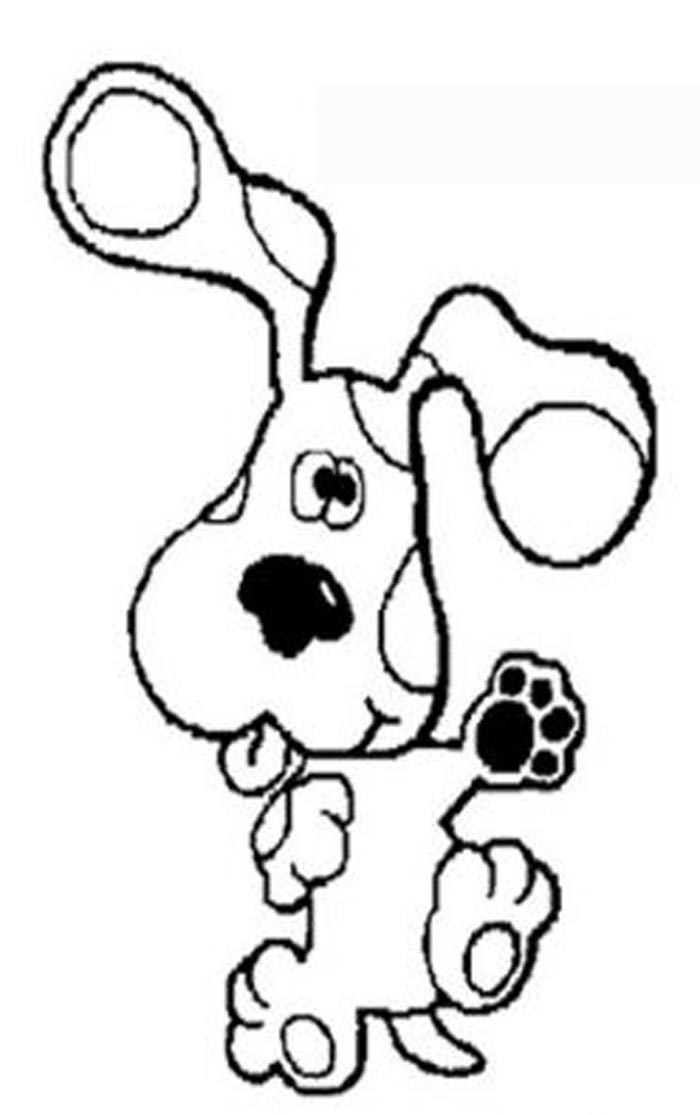 700x1115 Blues Clues Coloring Pages
