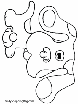 263x350 Blues Clues Dog, Blues Clues, Coloring Pages