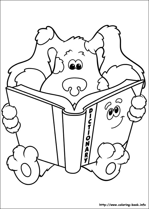 567x794 Clues Coloring Picture