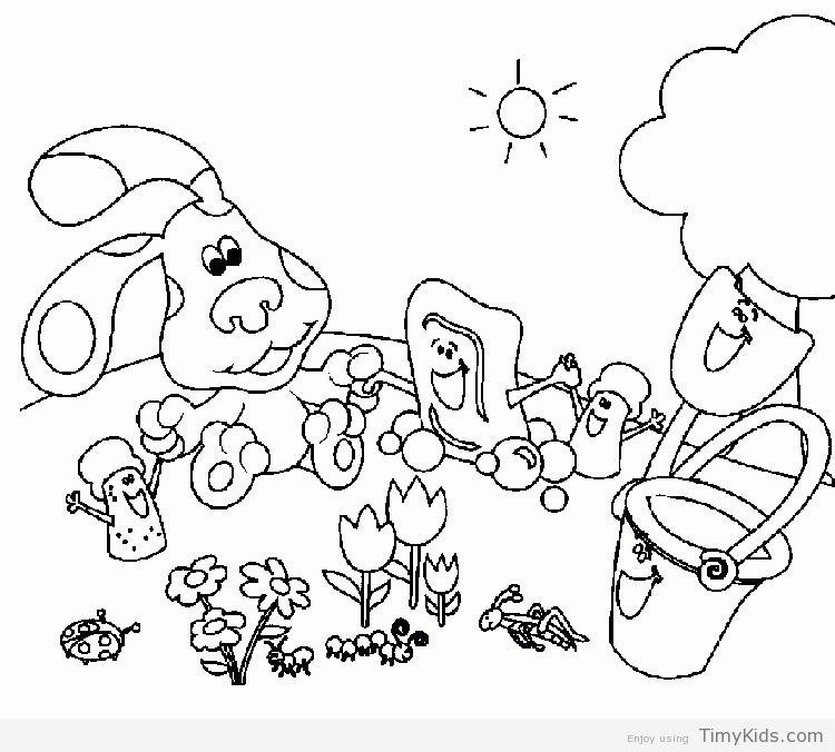 750x676 Blues Clues Printables Timykids
