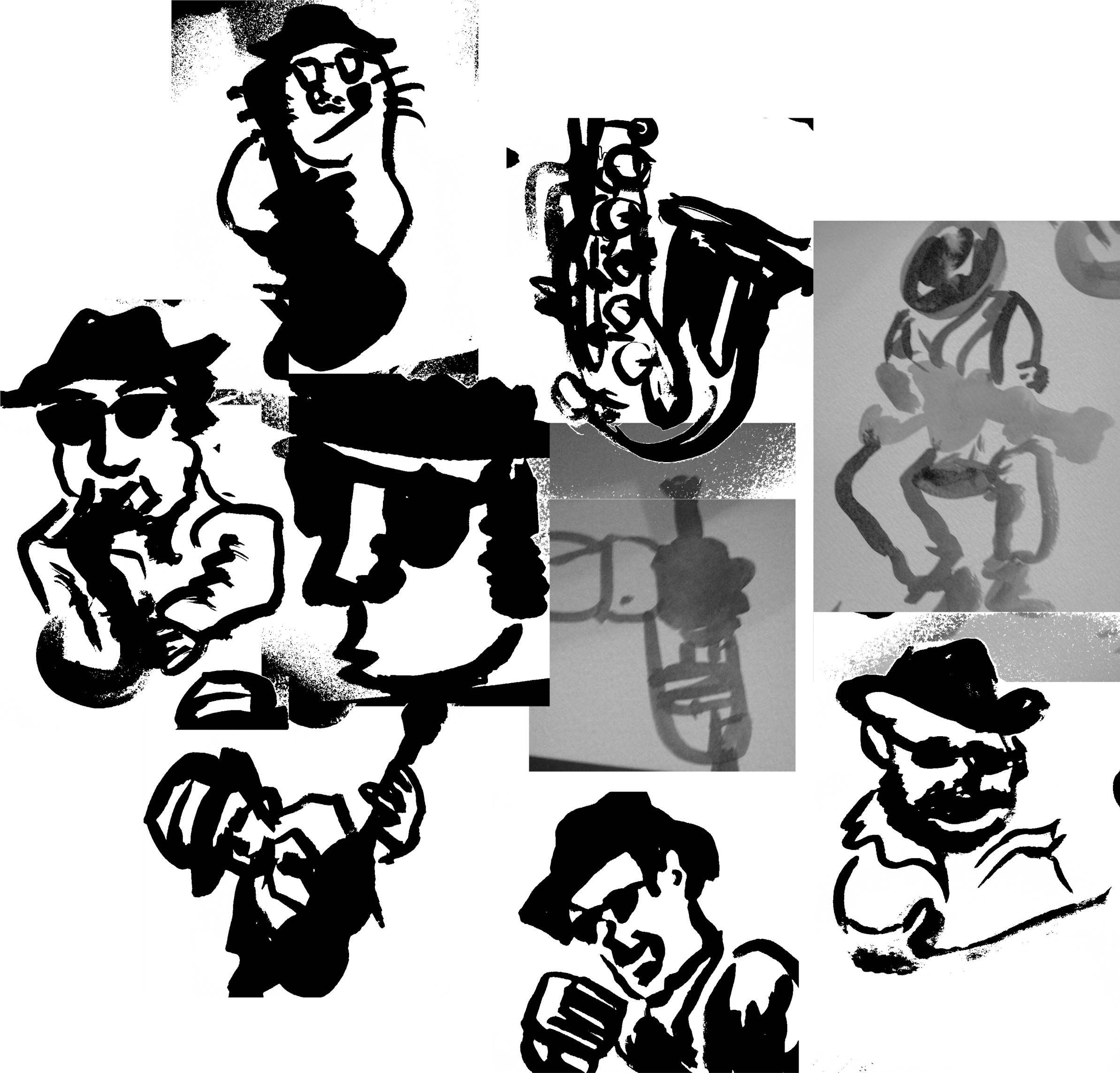 2387x2287 Chicago Blues Fest Poster Katablog