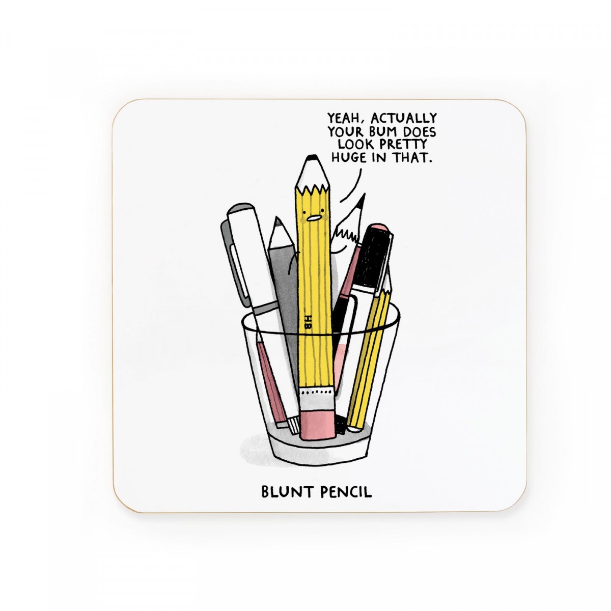 1200x1200 Blunt Pencil Coaster