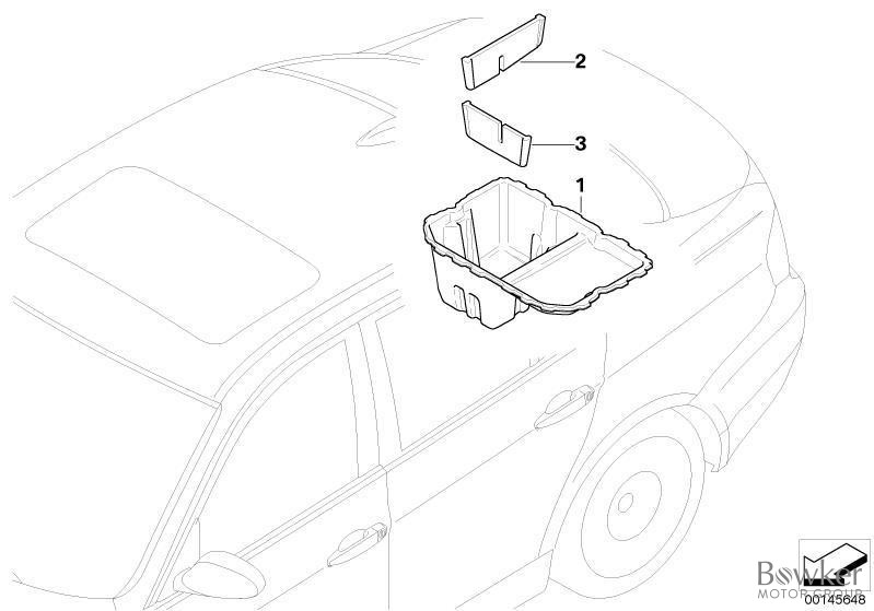 799x559 Bmw Genuine Under Boot Floor Storage Box Tray E90e91e92 3 Series