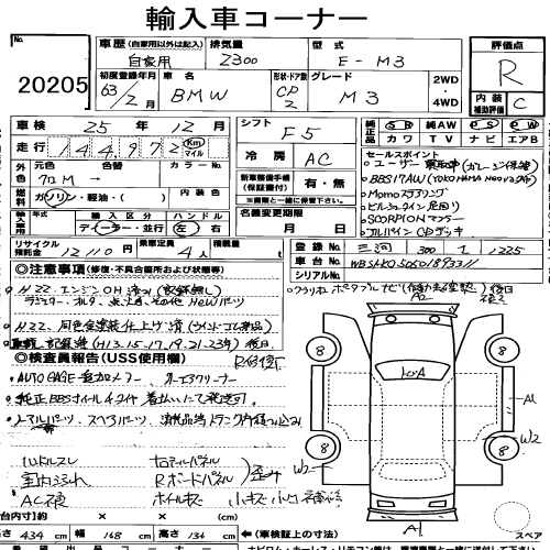 500x500 Car Of The Day 180713 E30 Bmw M3 Jdmauctionwatch
